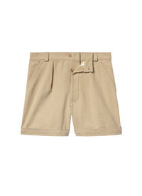 Bermuda en toile de coton - Ficelle