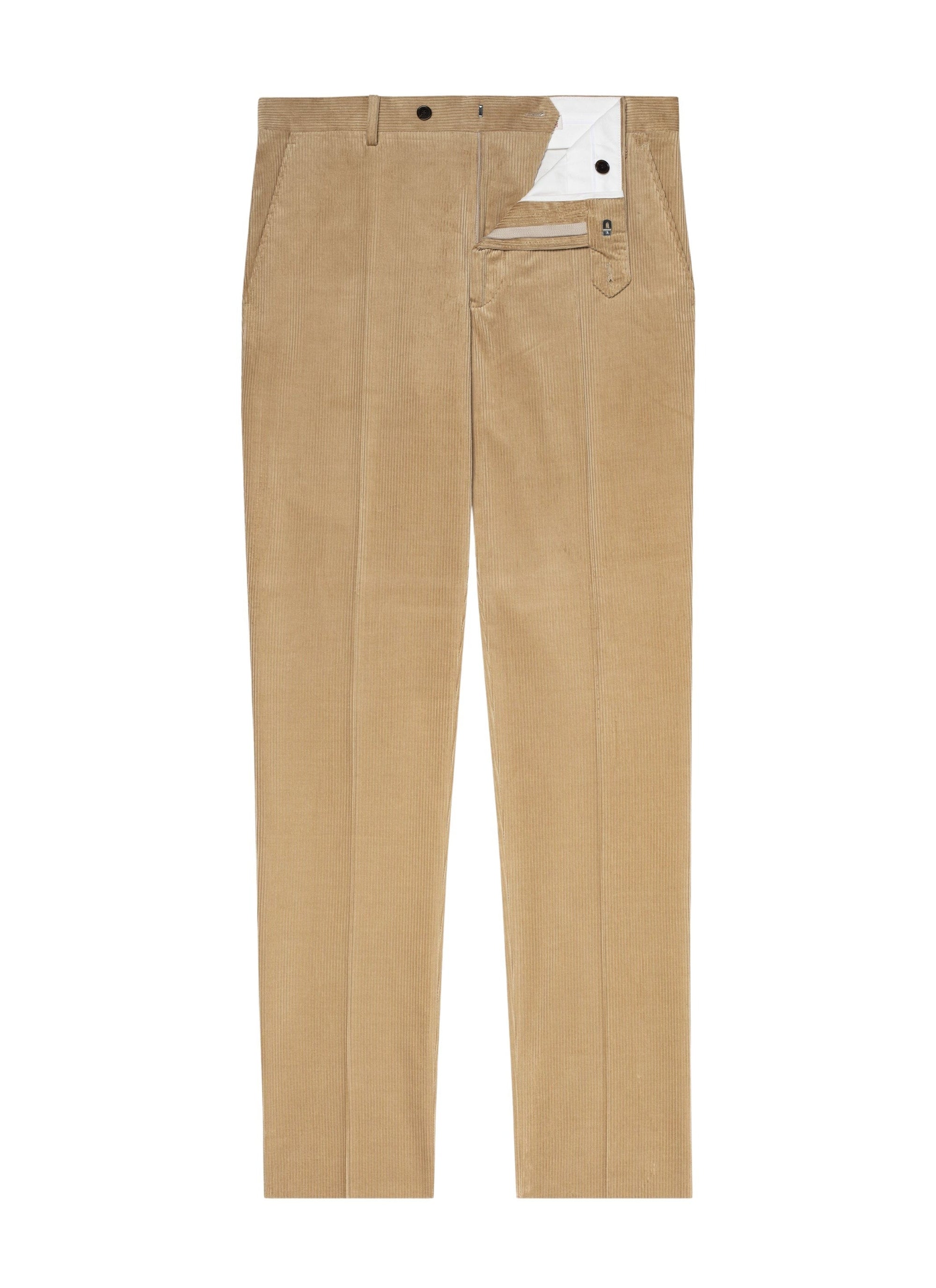 Fitted corduroy trousers - Vigogne