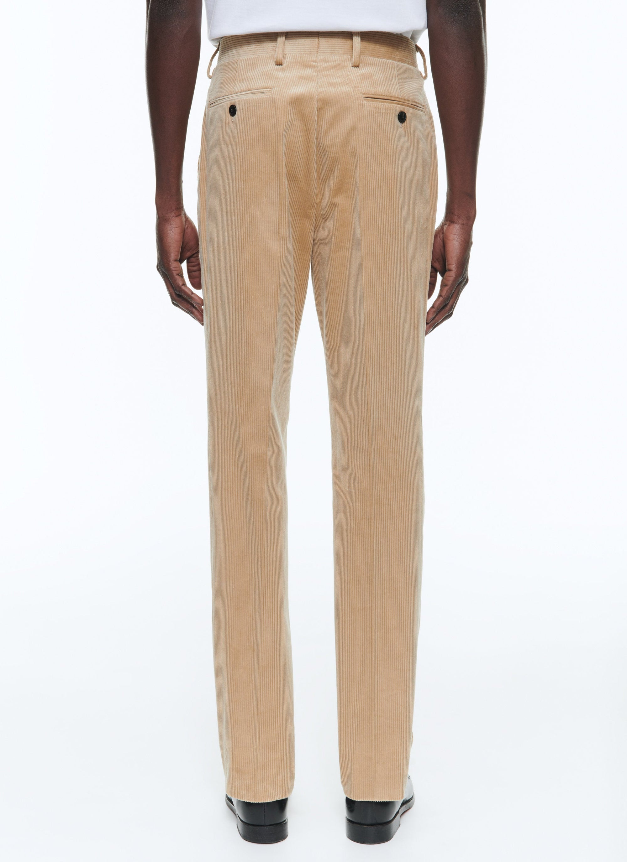 Fitted corduroy trousers - Vigogne