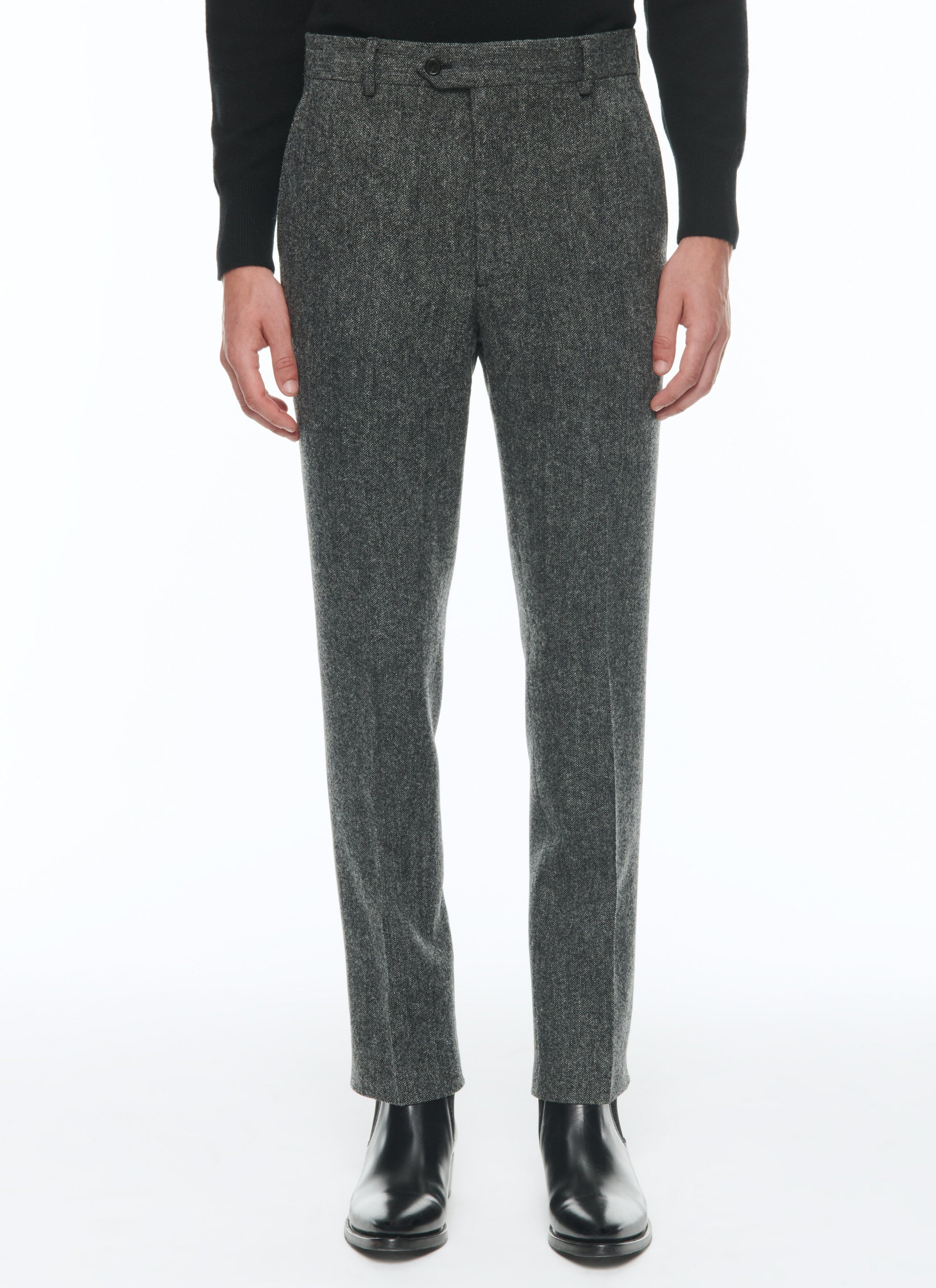 Gris Moyen Pantalon - Gris Moyen