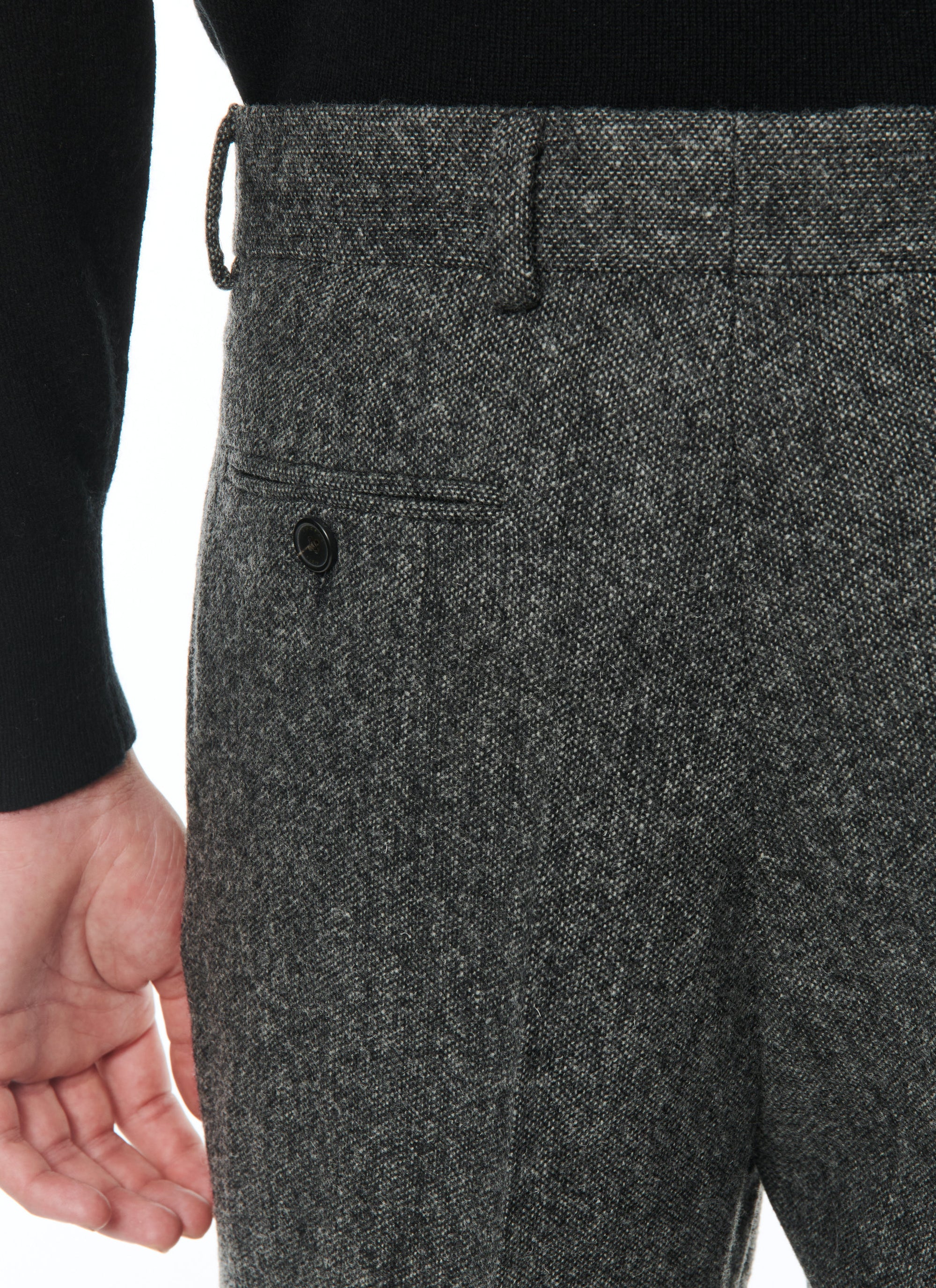 Gris Moyen Pantalon - Gris Moyen