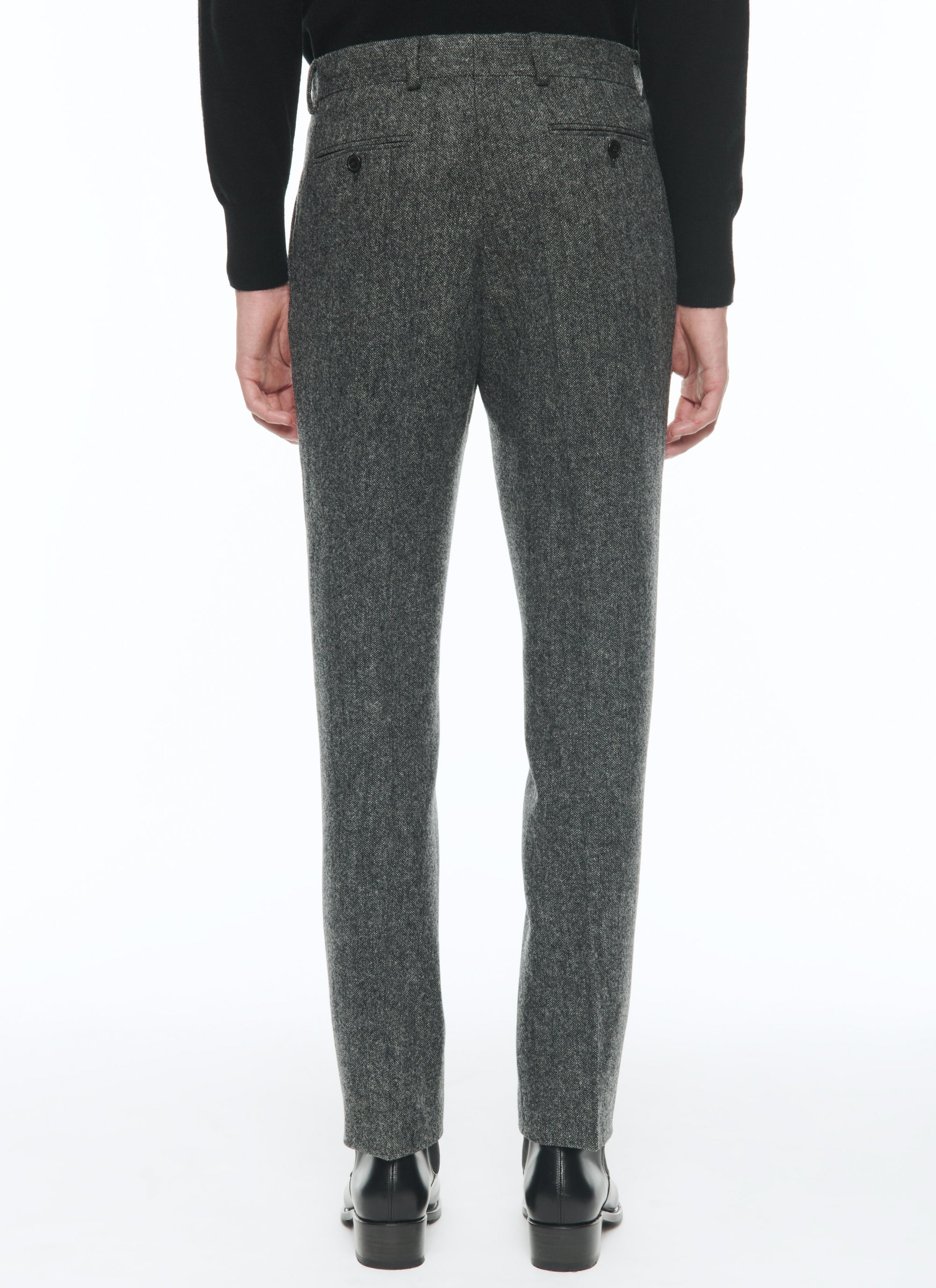Gris Moyen Pantalon - Gris Moyen