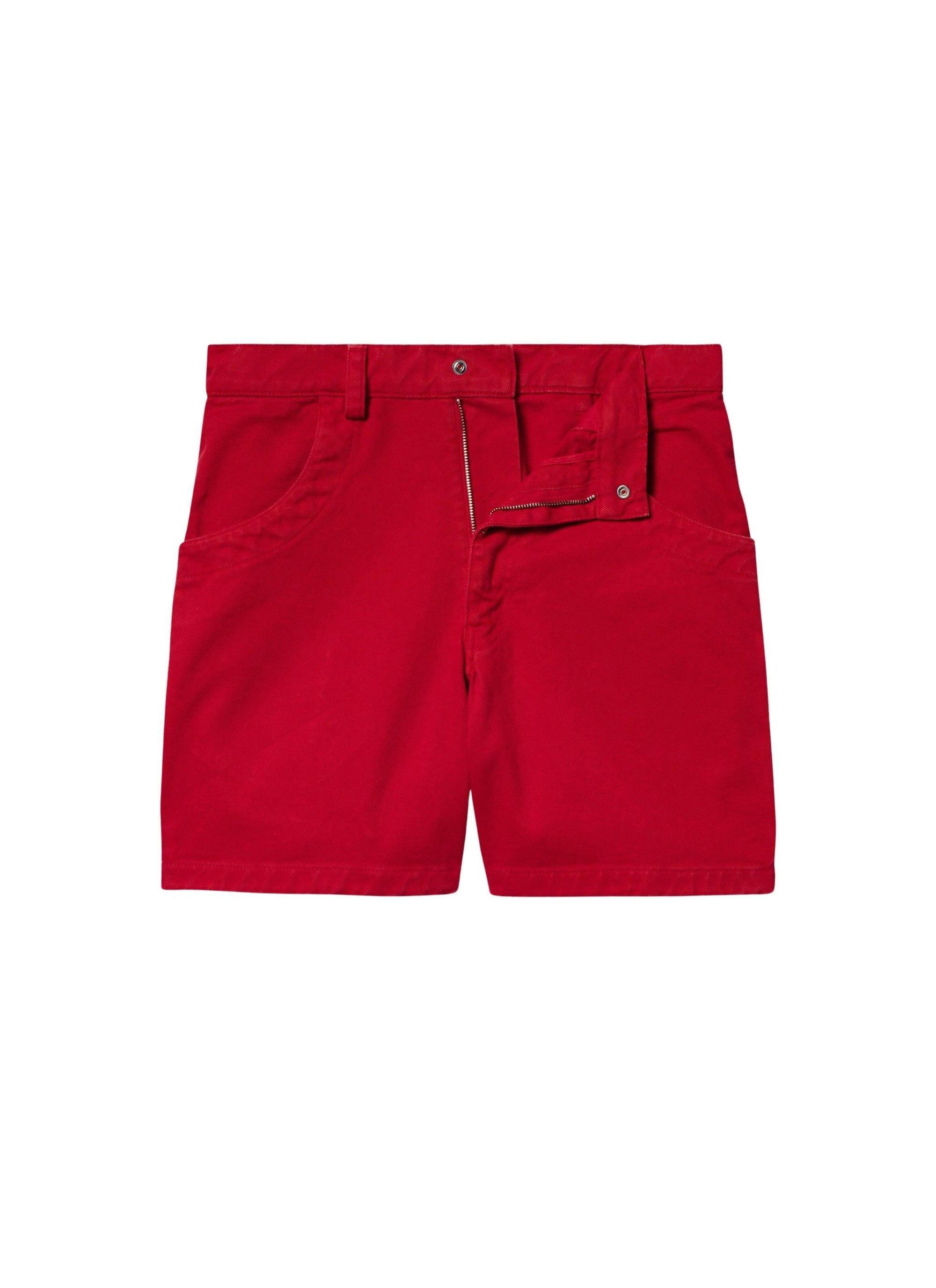 Bermuda en twill de coton - Rouge
