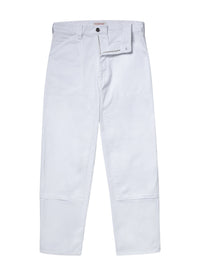 Pantalon cargo en twill de coton - Blanc