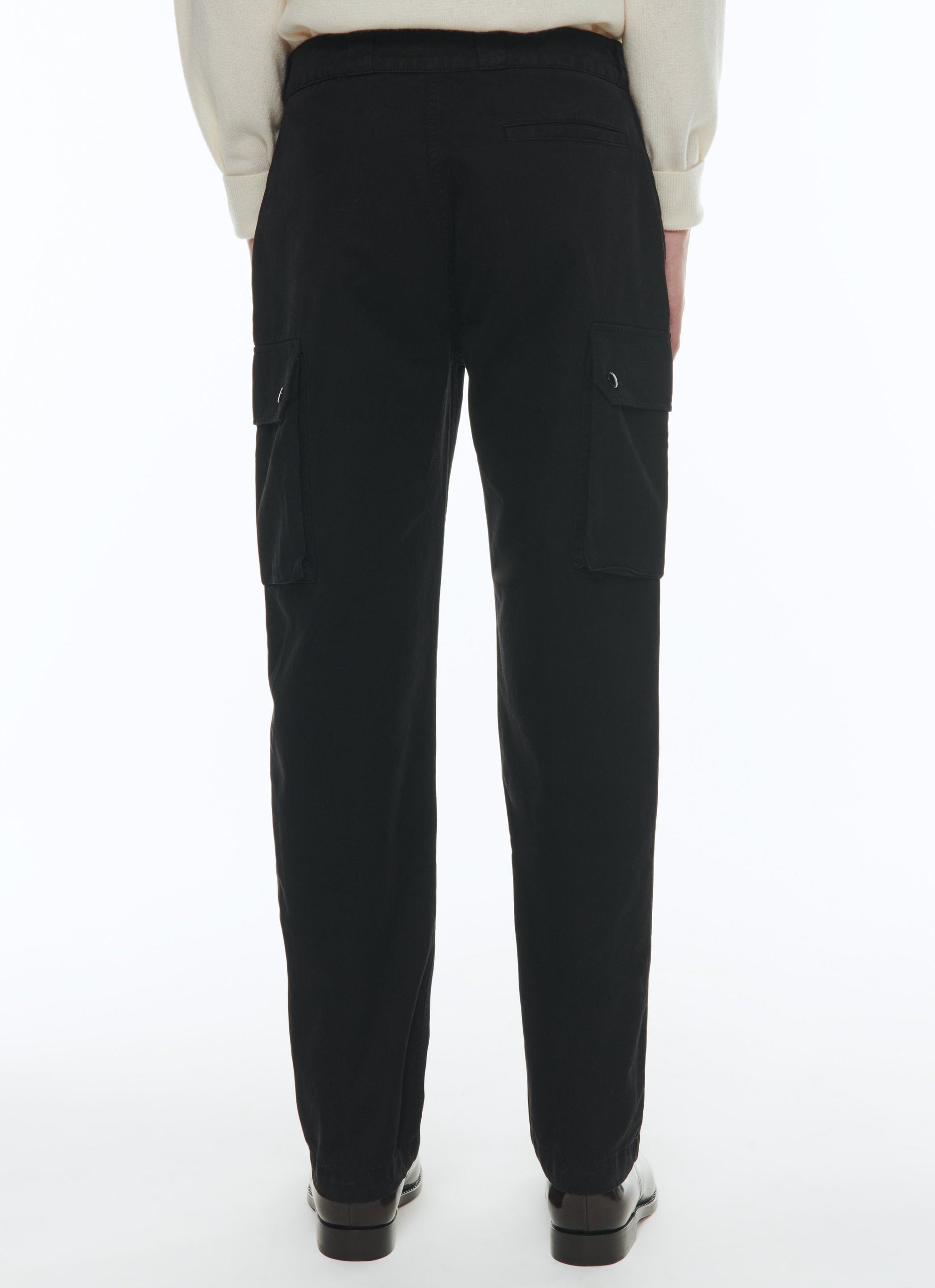 Multi-pocket cargo trousers - Black