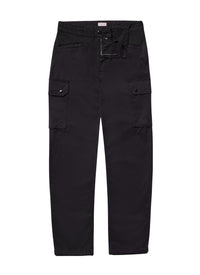 Multi-pocket cargo trousers - Black