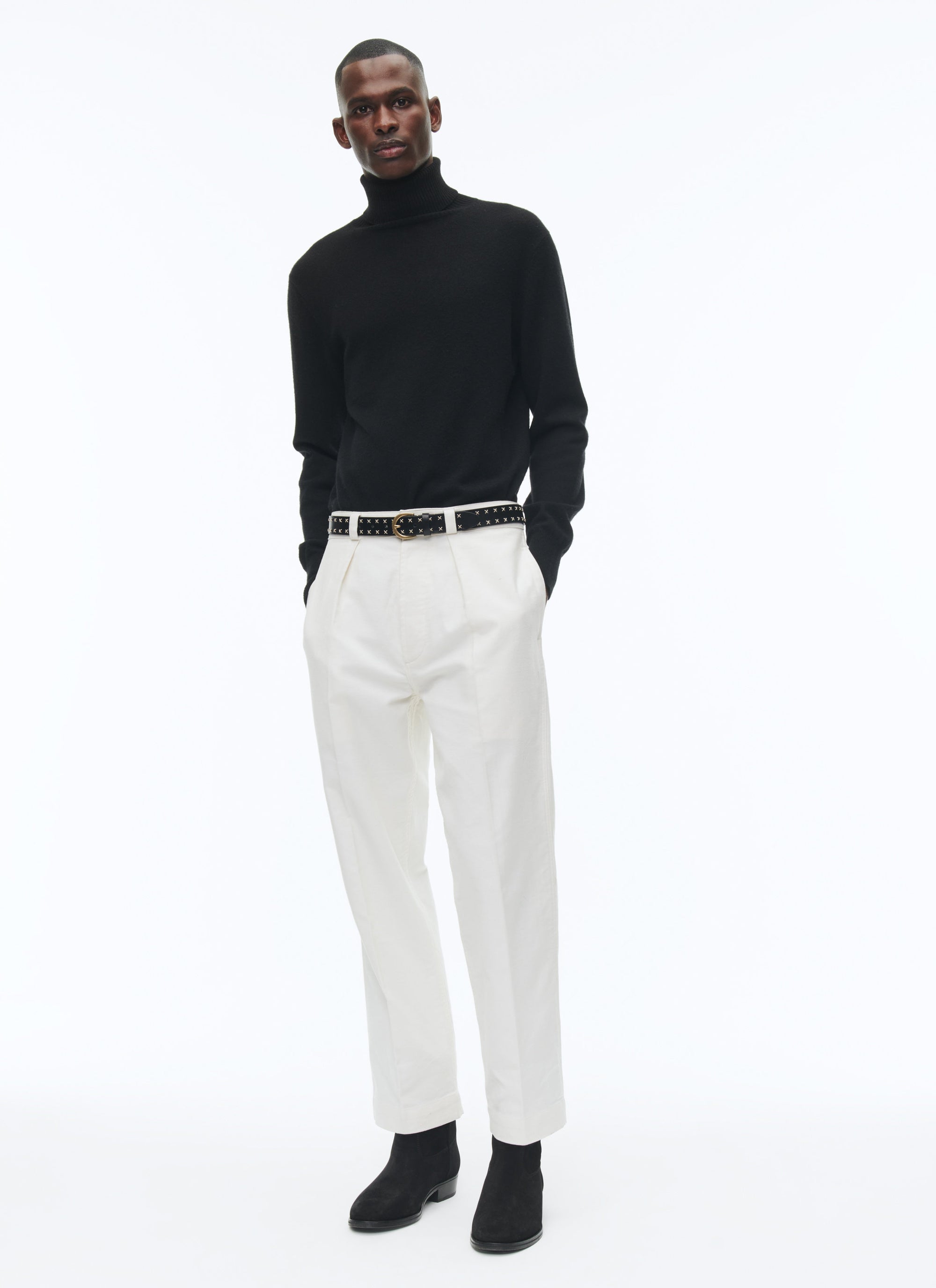 Écru Pantalon - Écru