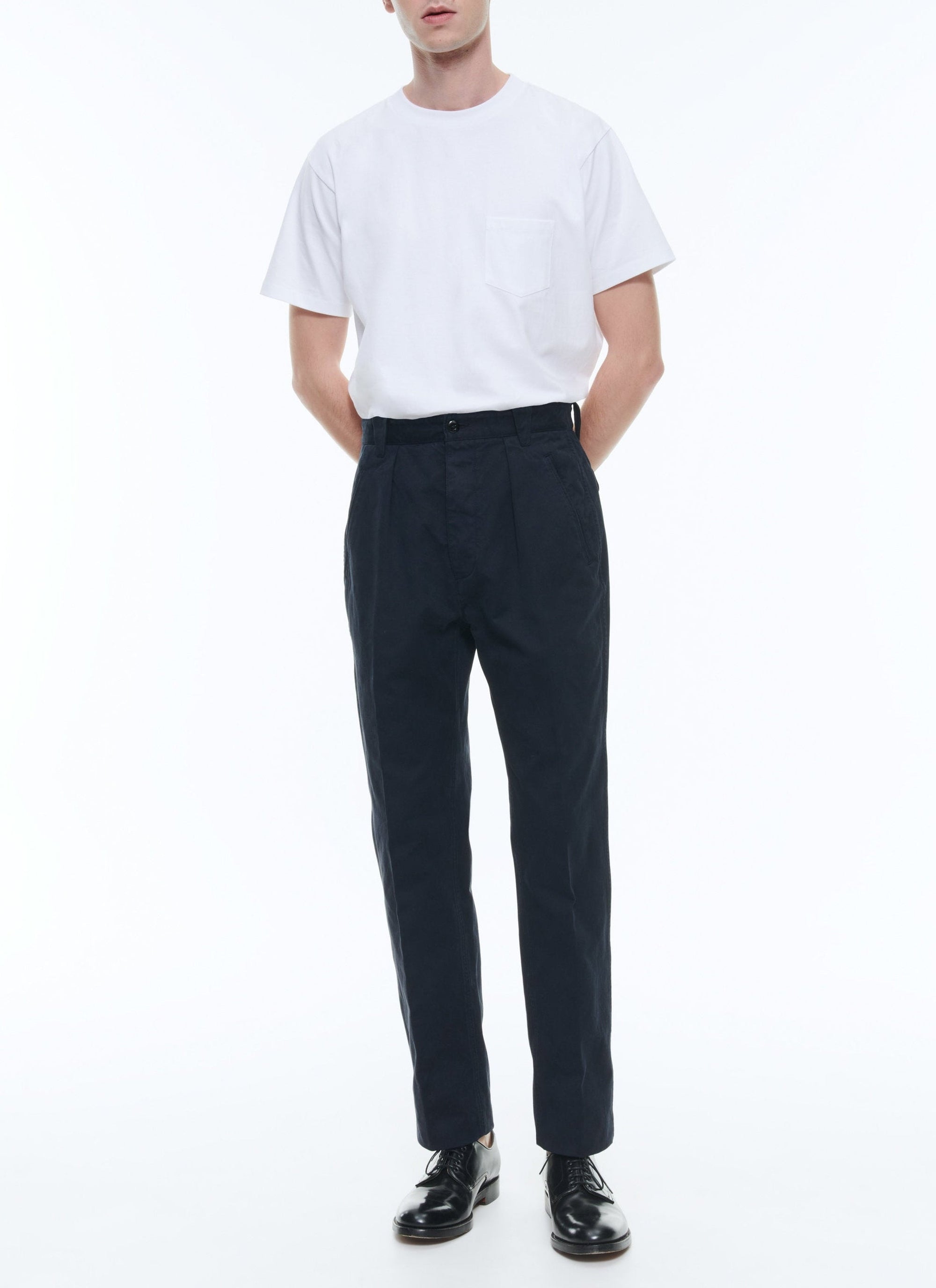 Pegged trousers - Navy