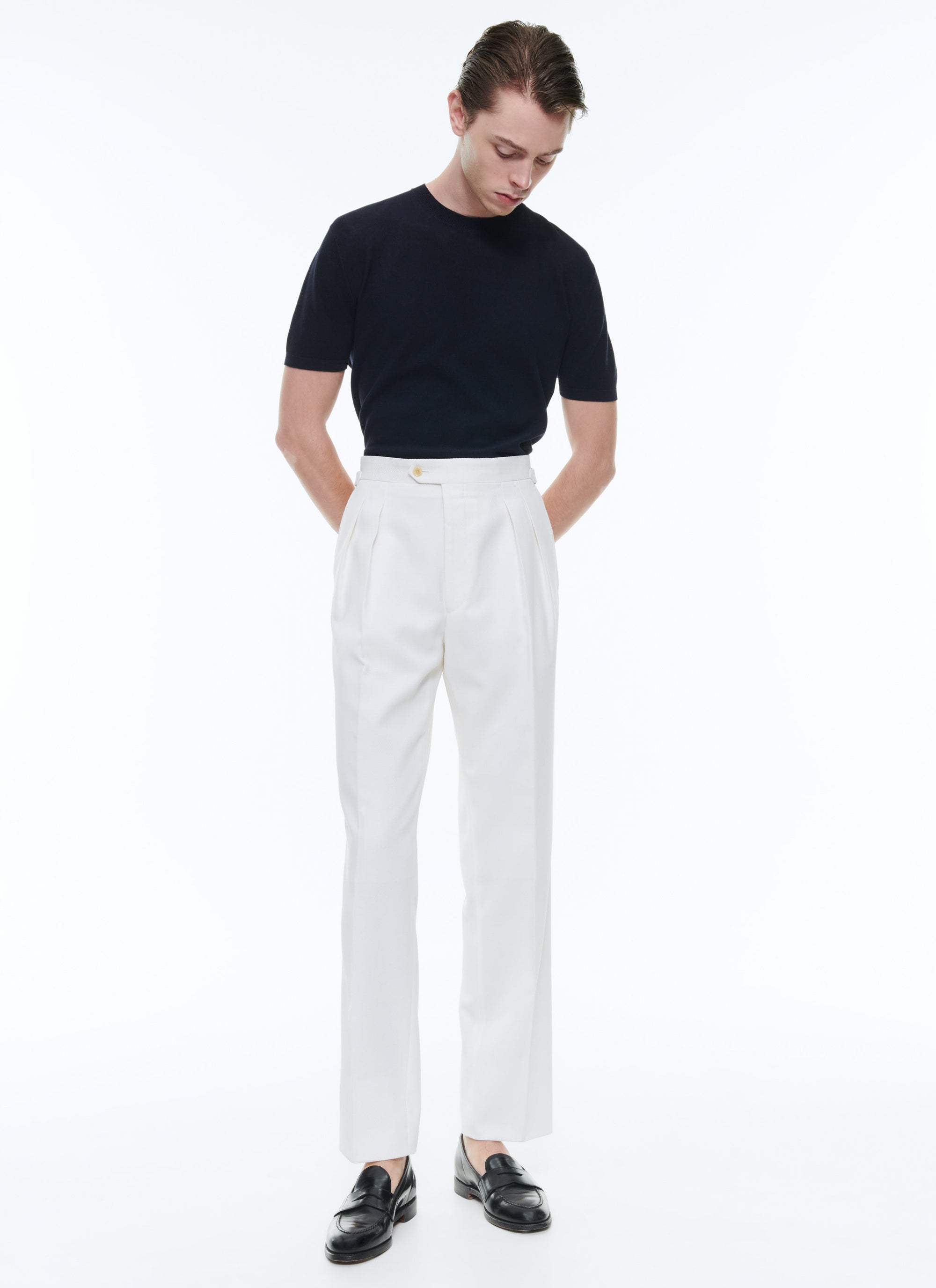 Écru Pantalon - Écru