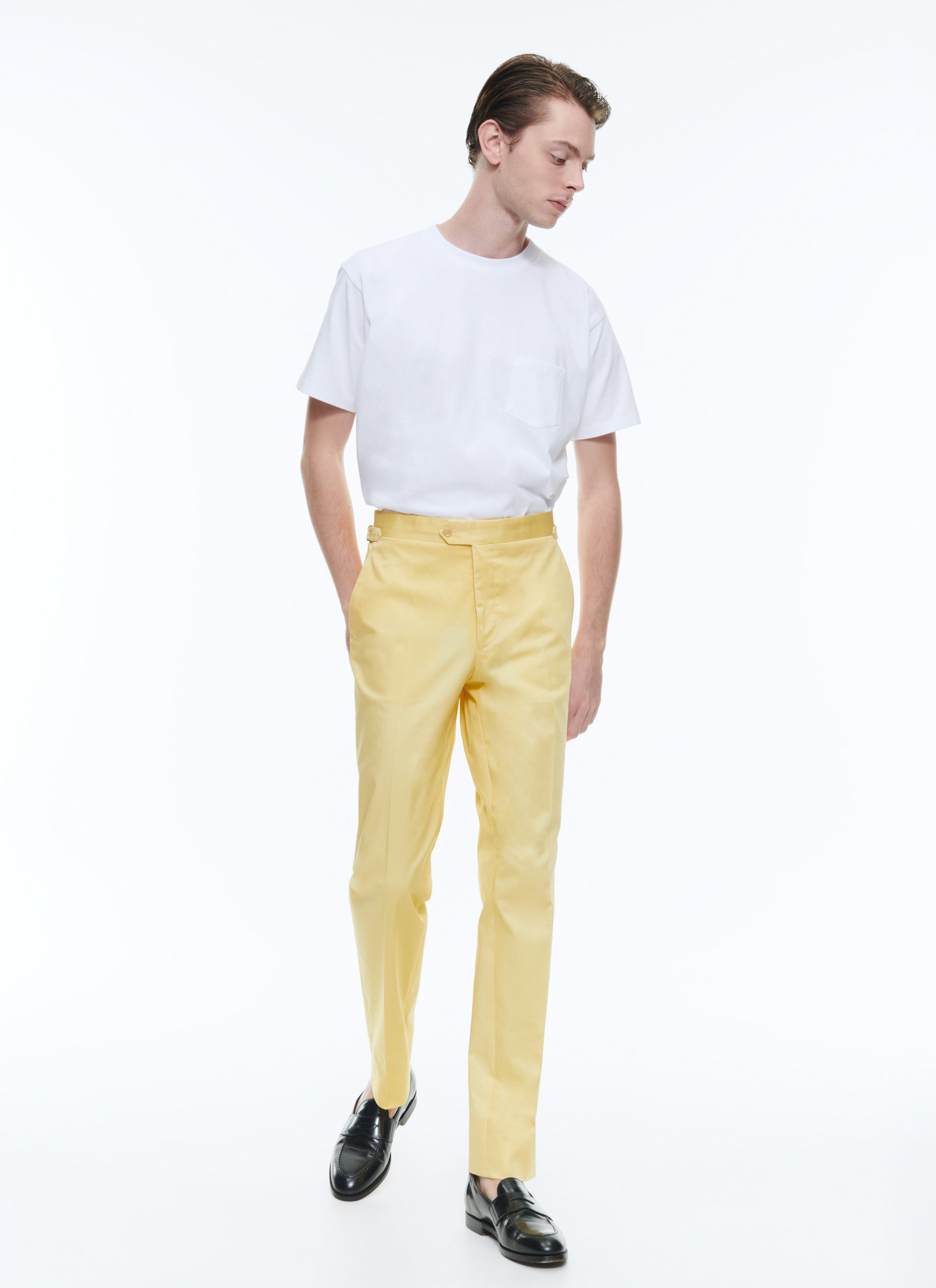 Jaune Pastel Pantalon - Jaune Pastel