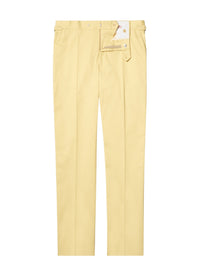 Pantalon chino ajusté - Jaune Pastel