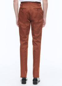 Pantalon chino ajusté - Cachou