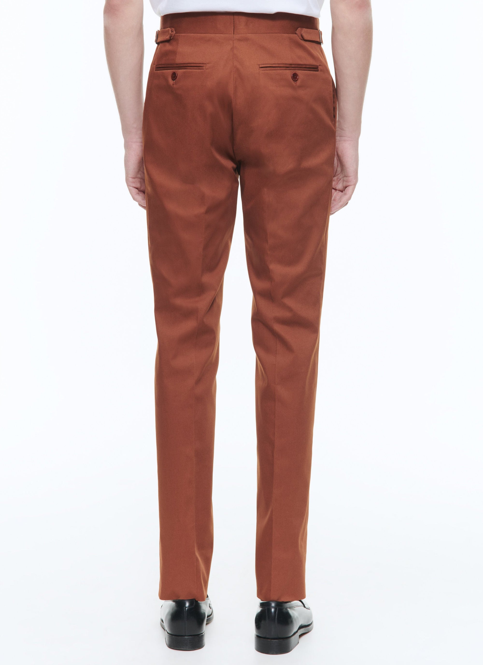 Pantalon chino ajusté - Cachou