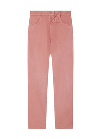 Multi-pocket trousers in cotton twill - Pink