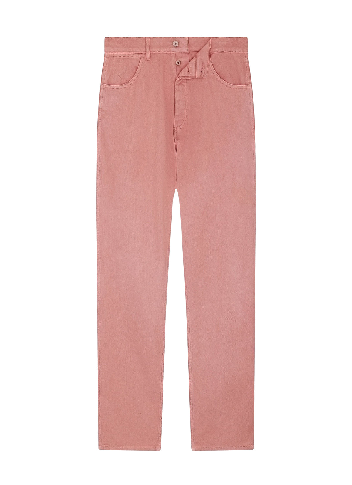 Multi-pocket trousers in cotton twill - Pink