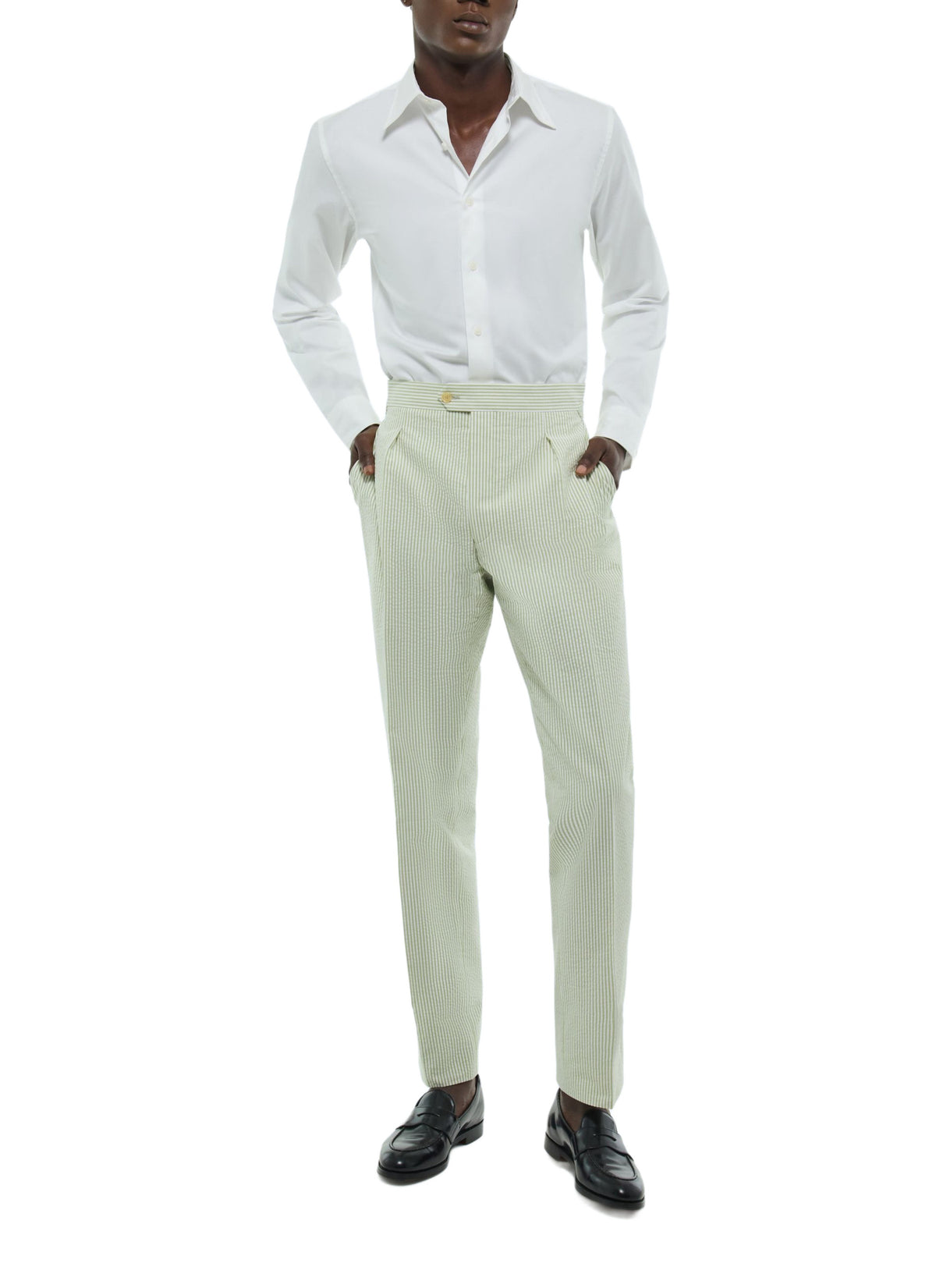 Vert Pale Pantalon - Vert Pale