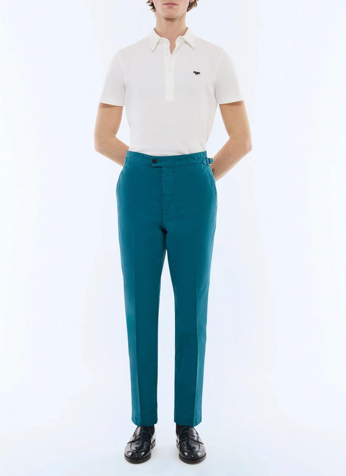 Bleu de Prusse Pantalon - Bleu de Prusse