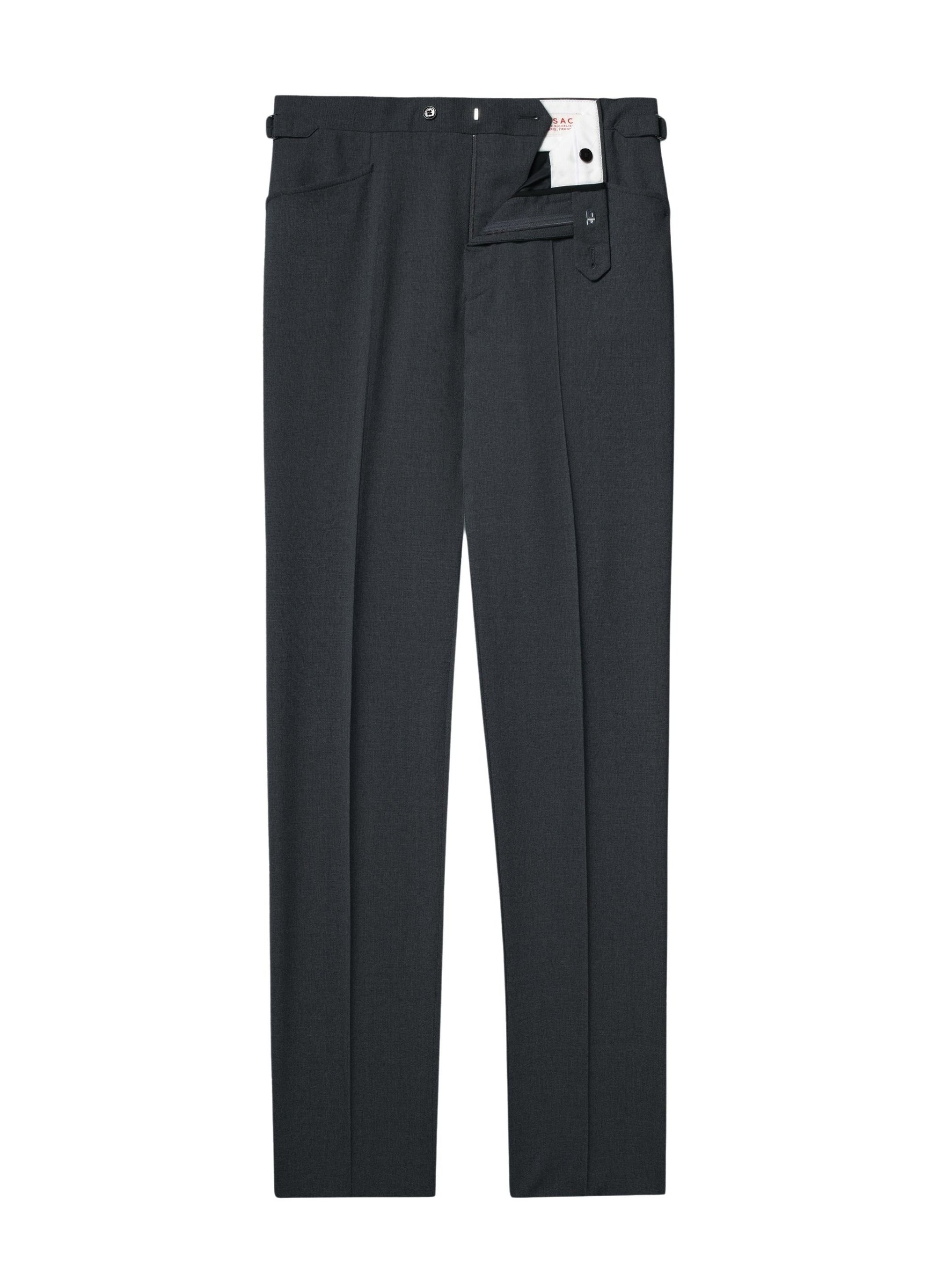 Fresco wool trousers - Ash