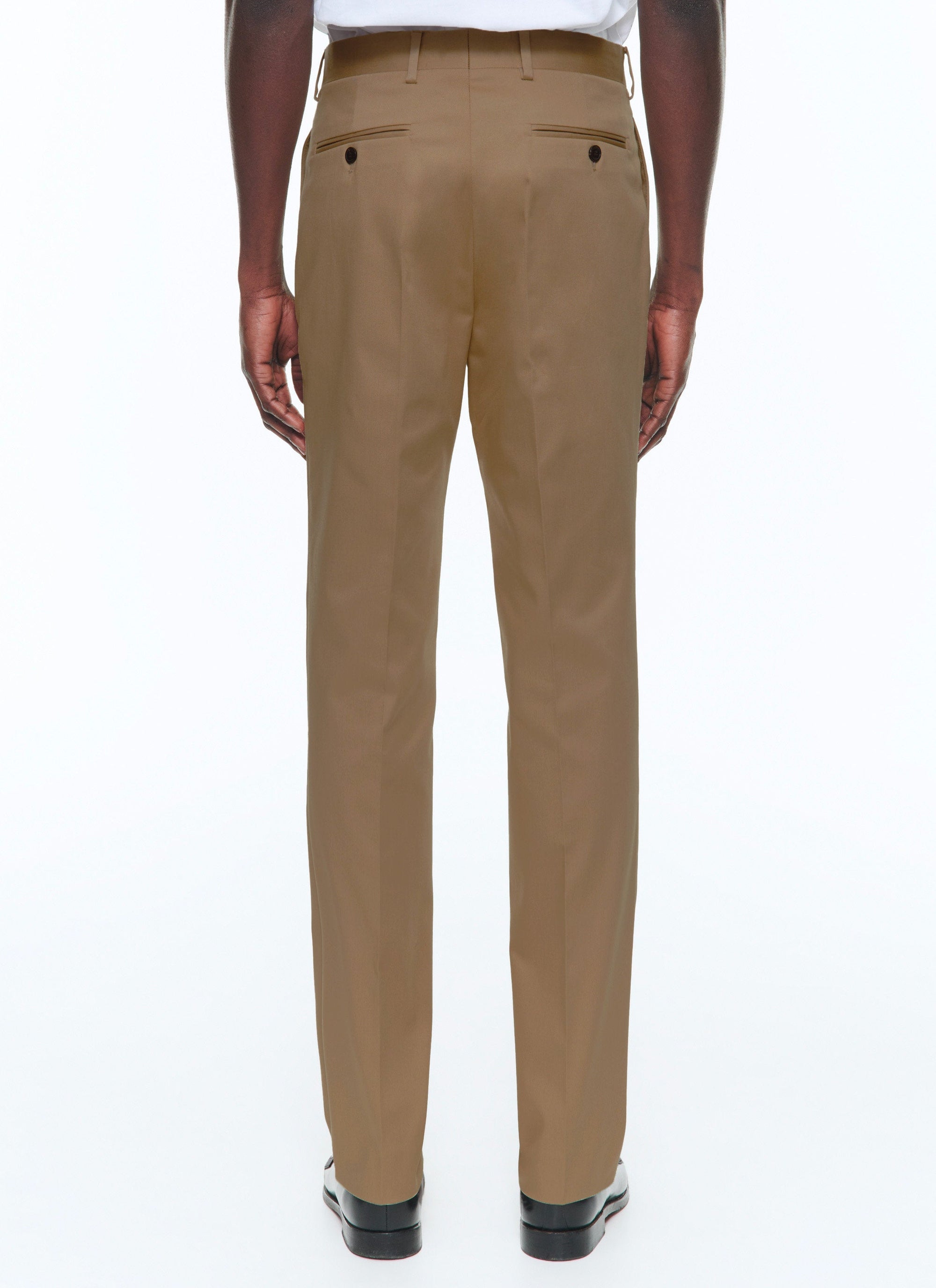 Slim-fit chino trousers - Tilleul