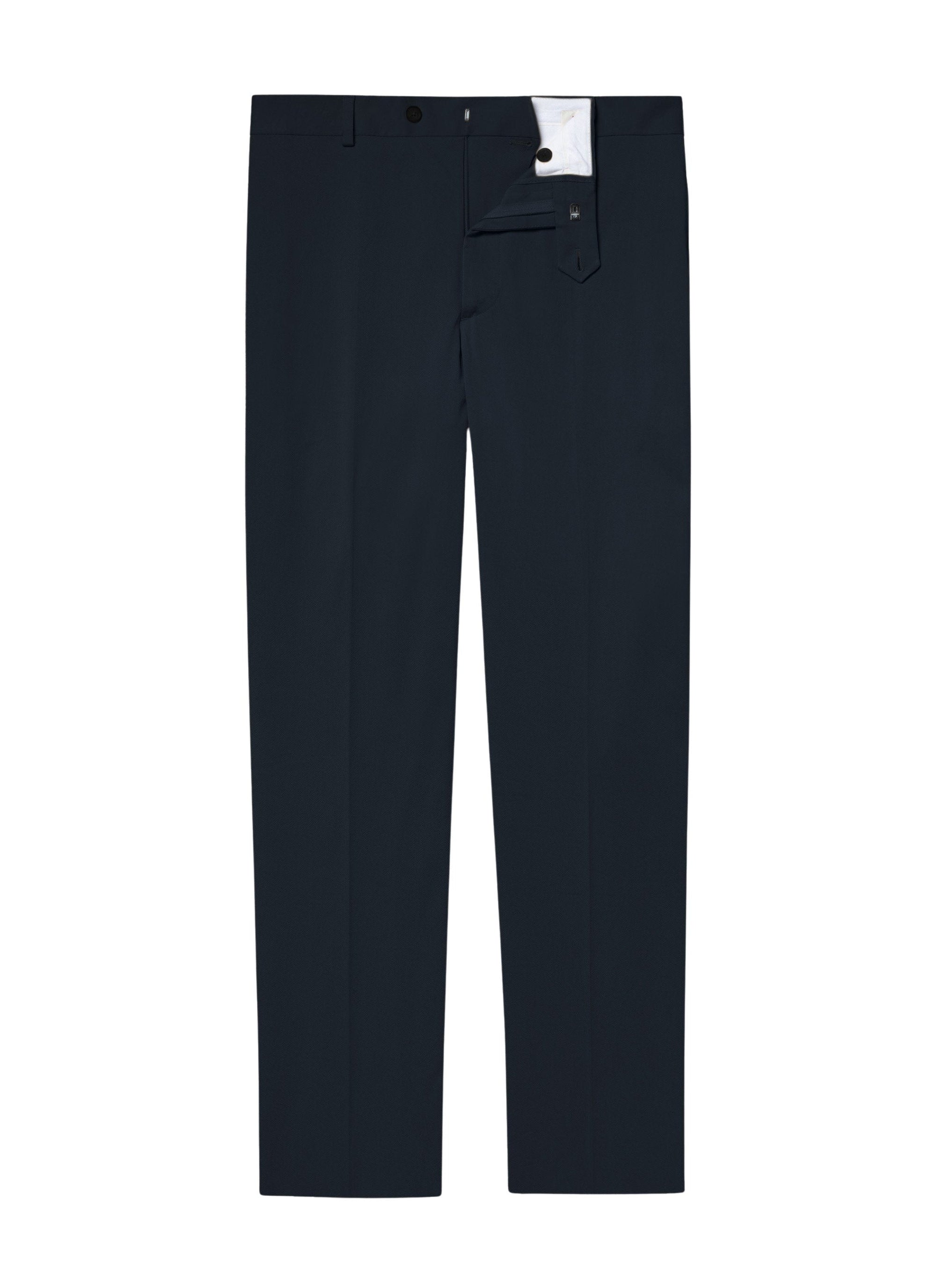 Pantalon chino ajusté - Marine