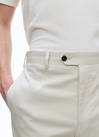 Pantalon chino ajusté - Naturel