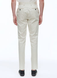 Pantalon chino ajusté - Naturel
