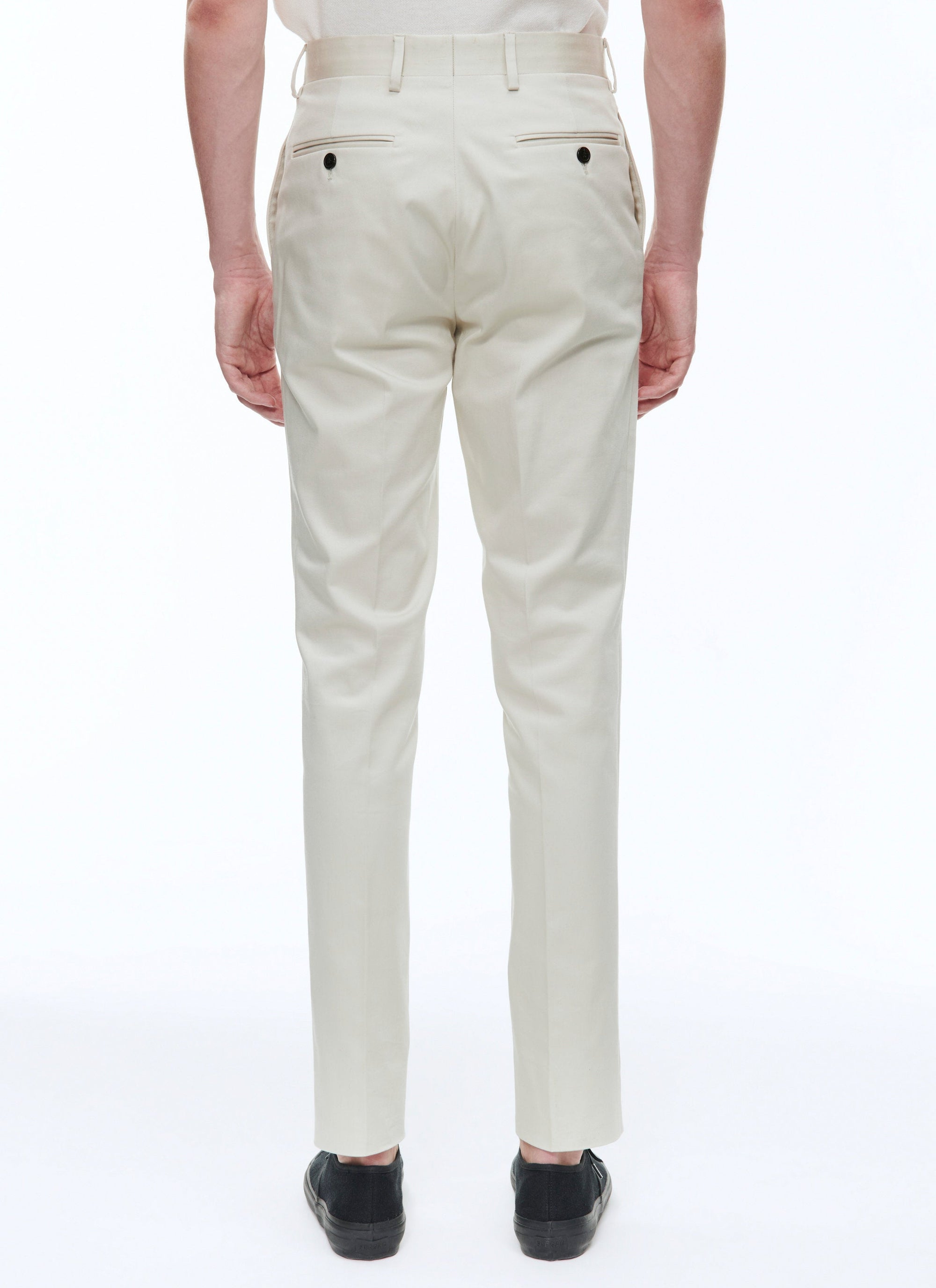 Pantalon chino ajusté - Naturel