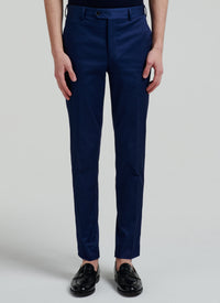 Pantalon chino ajusté - Indigo