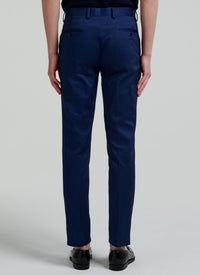 Pantalon chino ajusté - Indigo