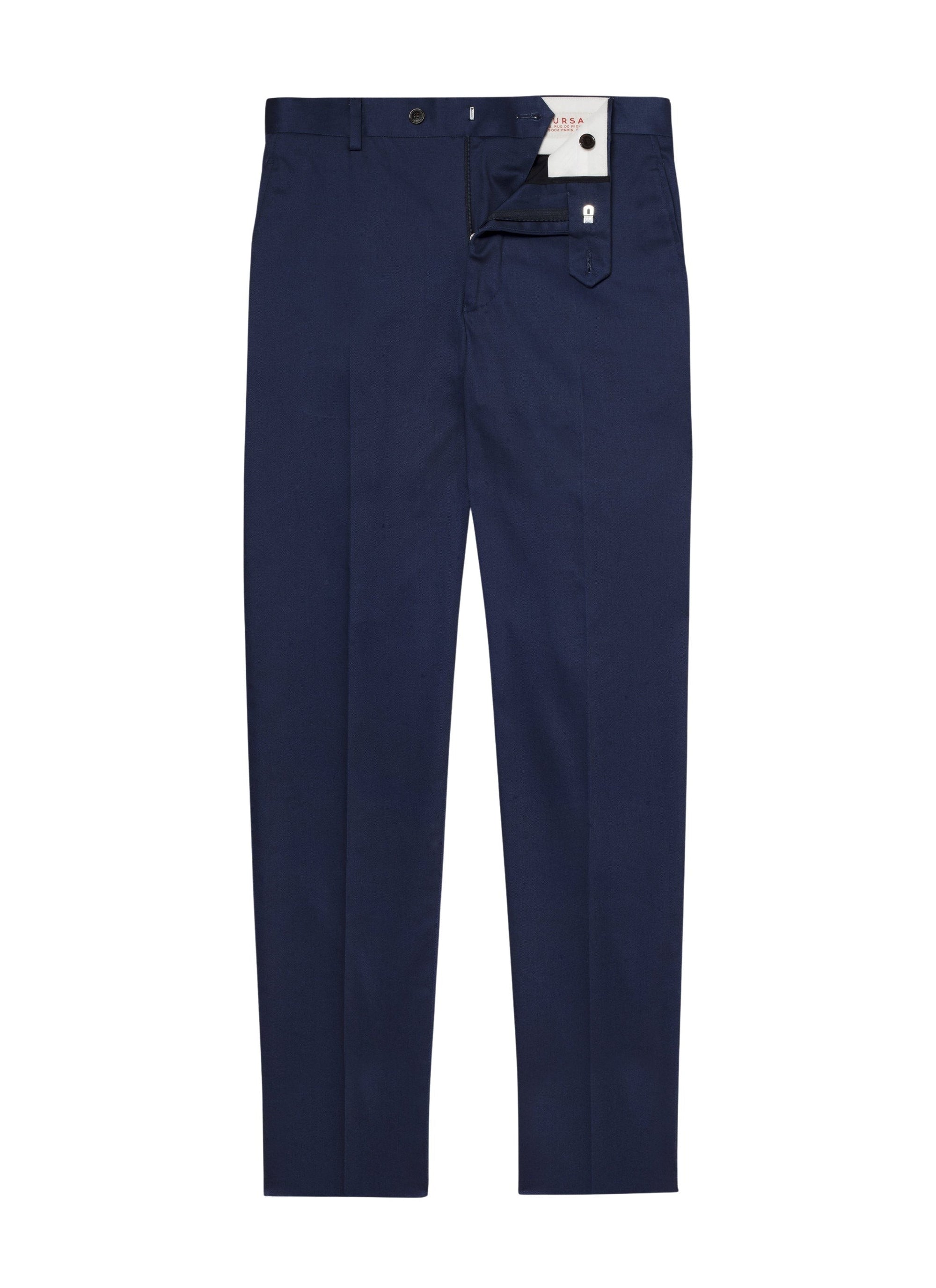Pantalon chino ajusté - Indigo