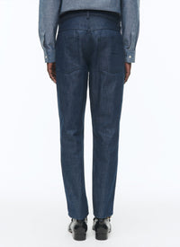 Pocket denim trousers - Indigo