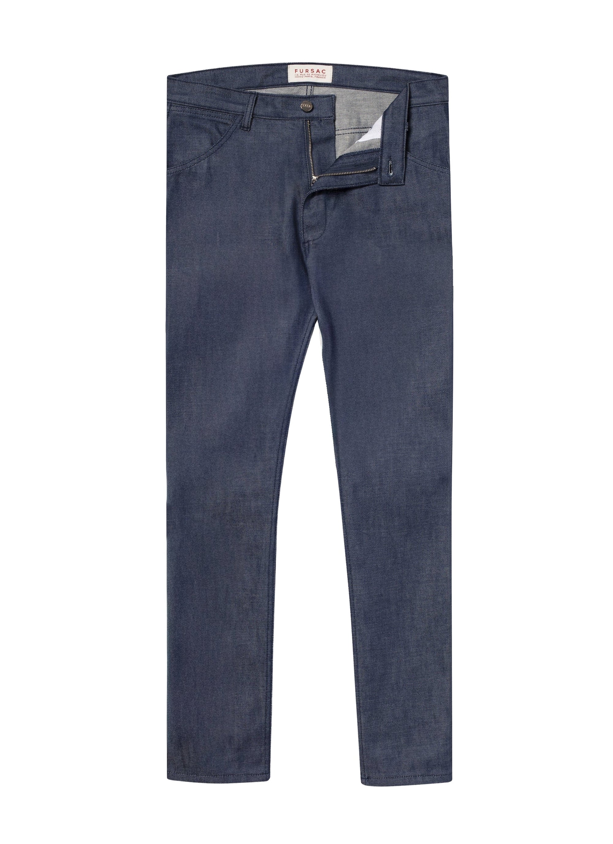 Pocket denim trousers - Indigo