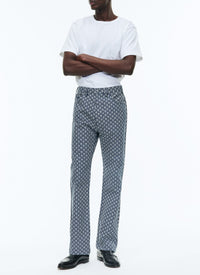 Pocket denim trousers - Navy