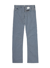 Pocket denim trousers - Navy