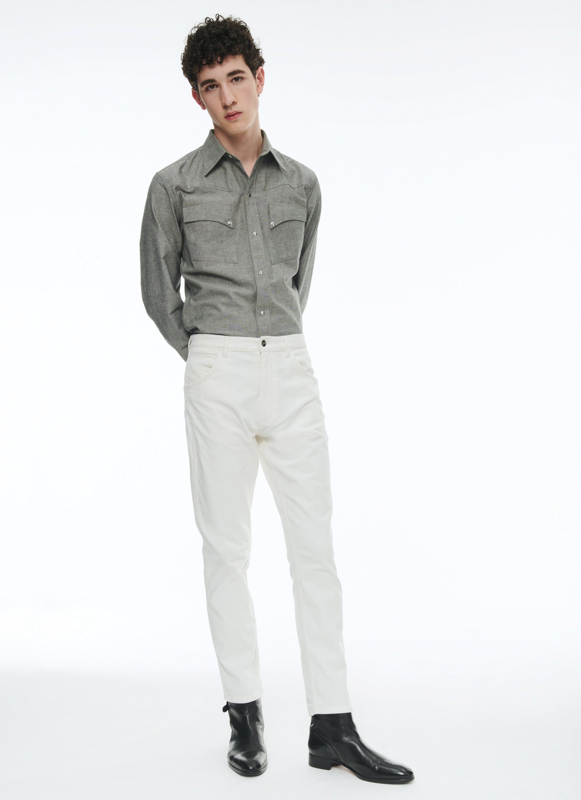 Blanc Pantalon - Blanc