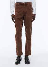 Corduroy trousers - Brown