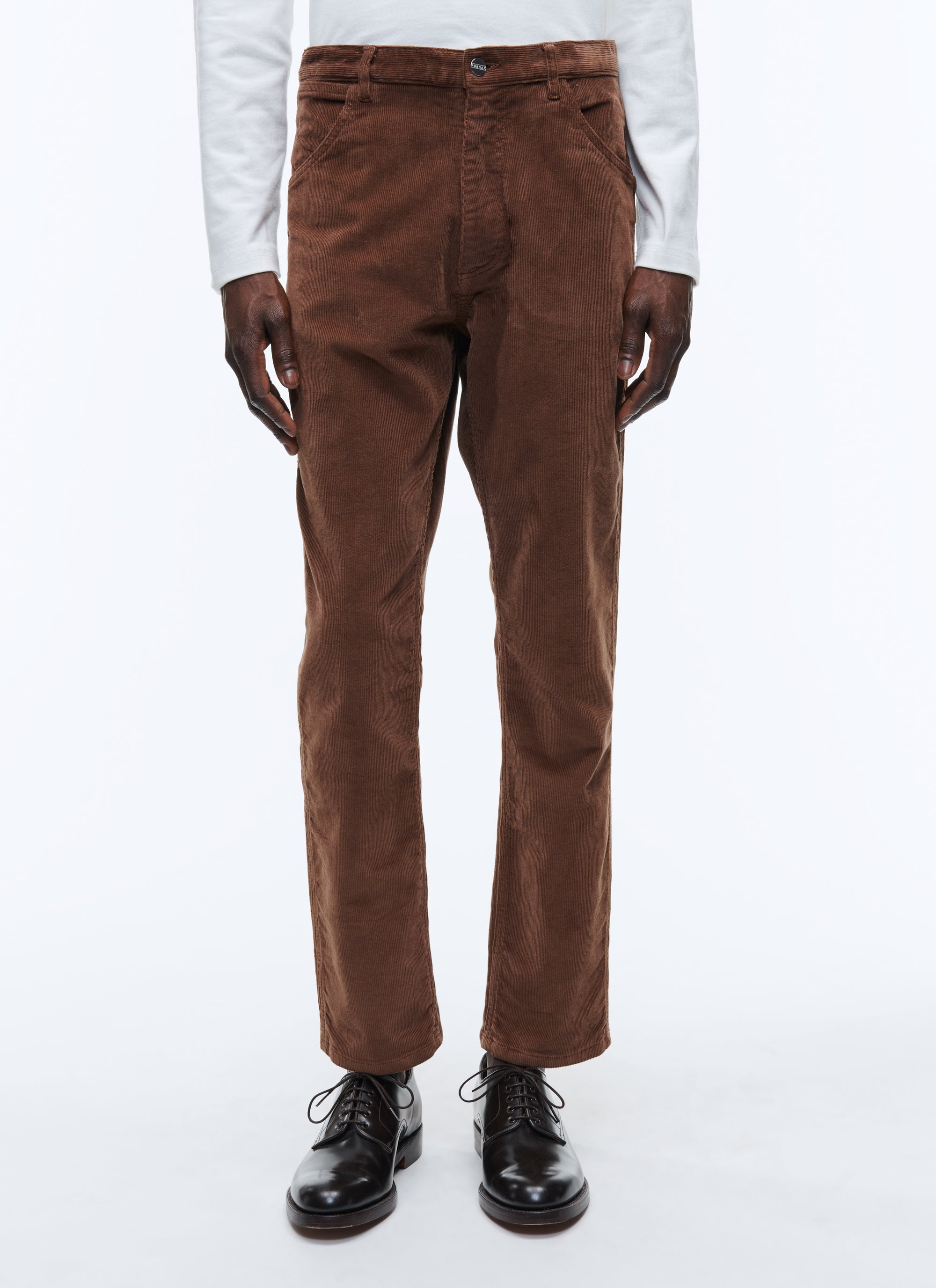 Corduroy trousers - Brown