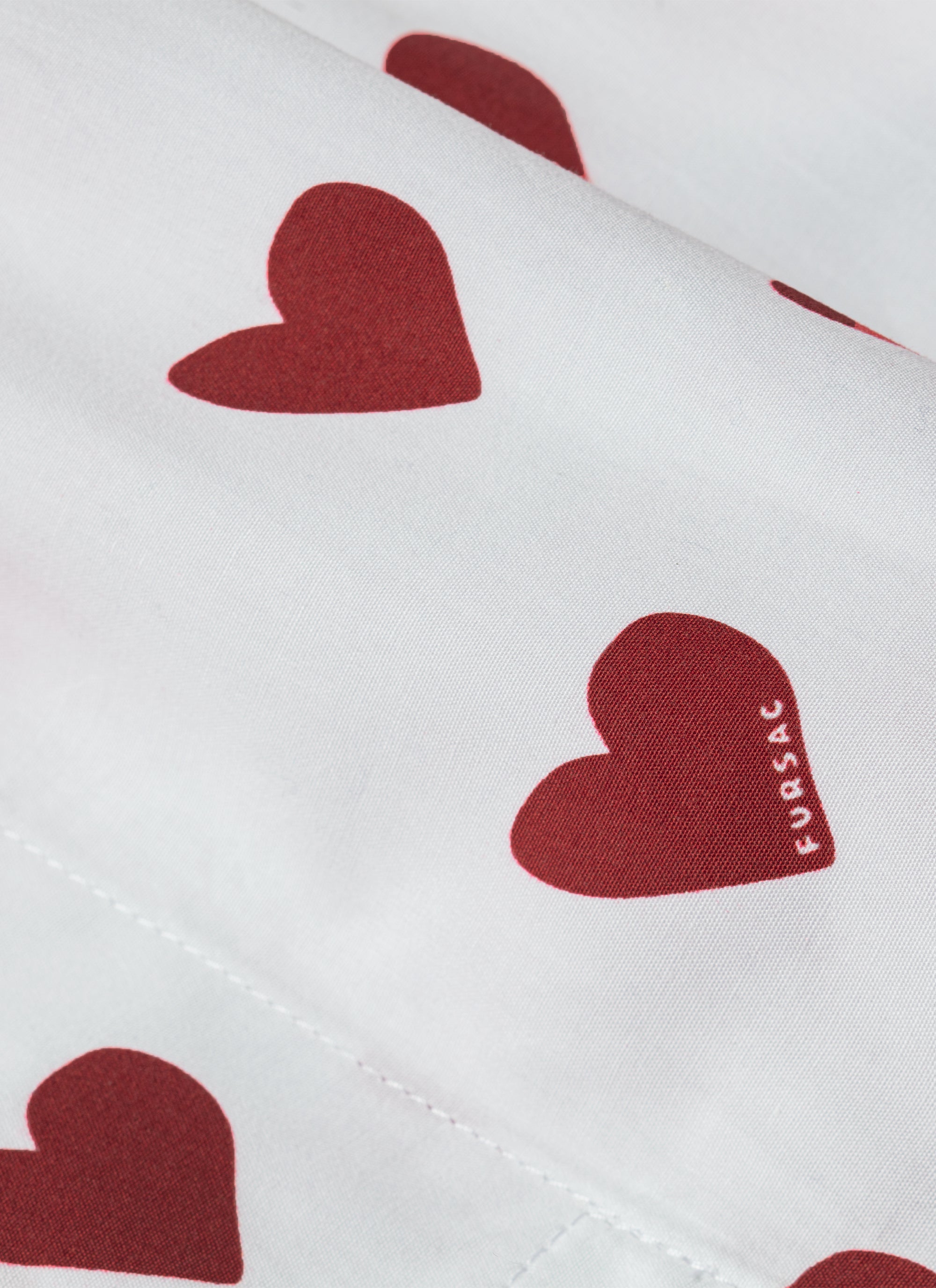 Heart shorts - Garnet