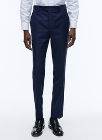 Pantalon en serge de laine - Bleu Marine
