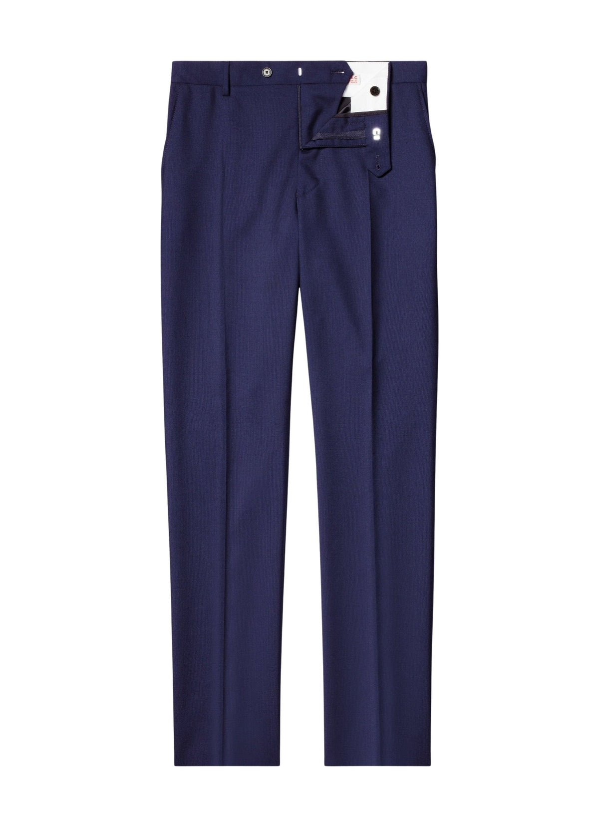 Wool twill trousers - Carbone