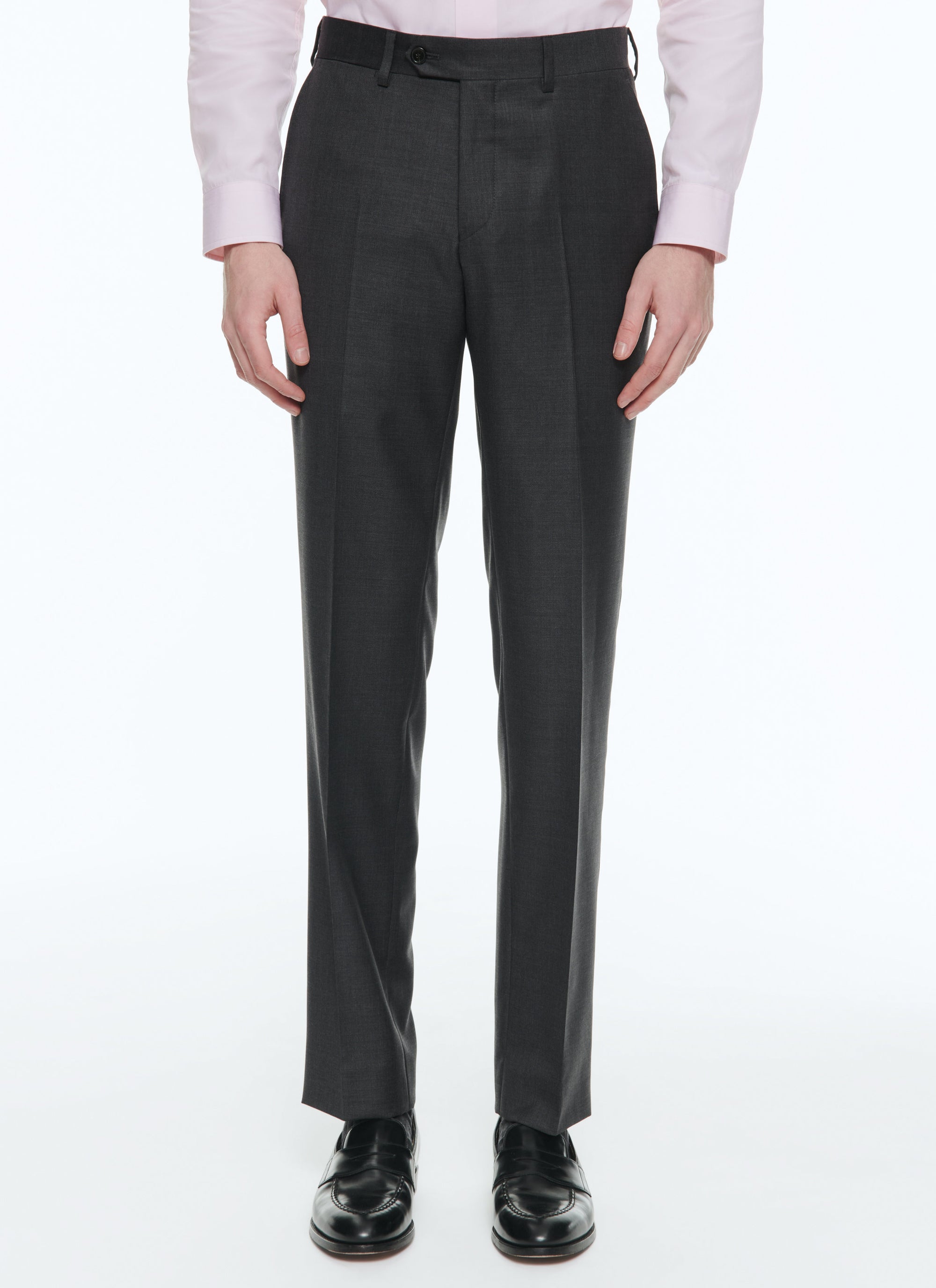 Gris Moyen Pantalon Tailoring - Gris Moyen