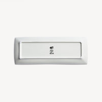Tema e Variazioni tray no. 137 in porcelain - Black & White