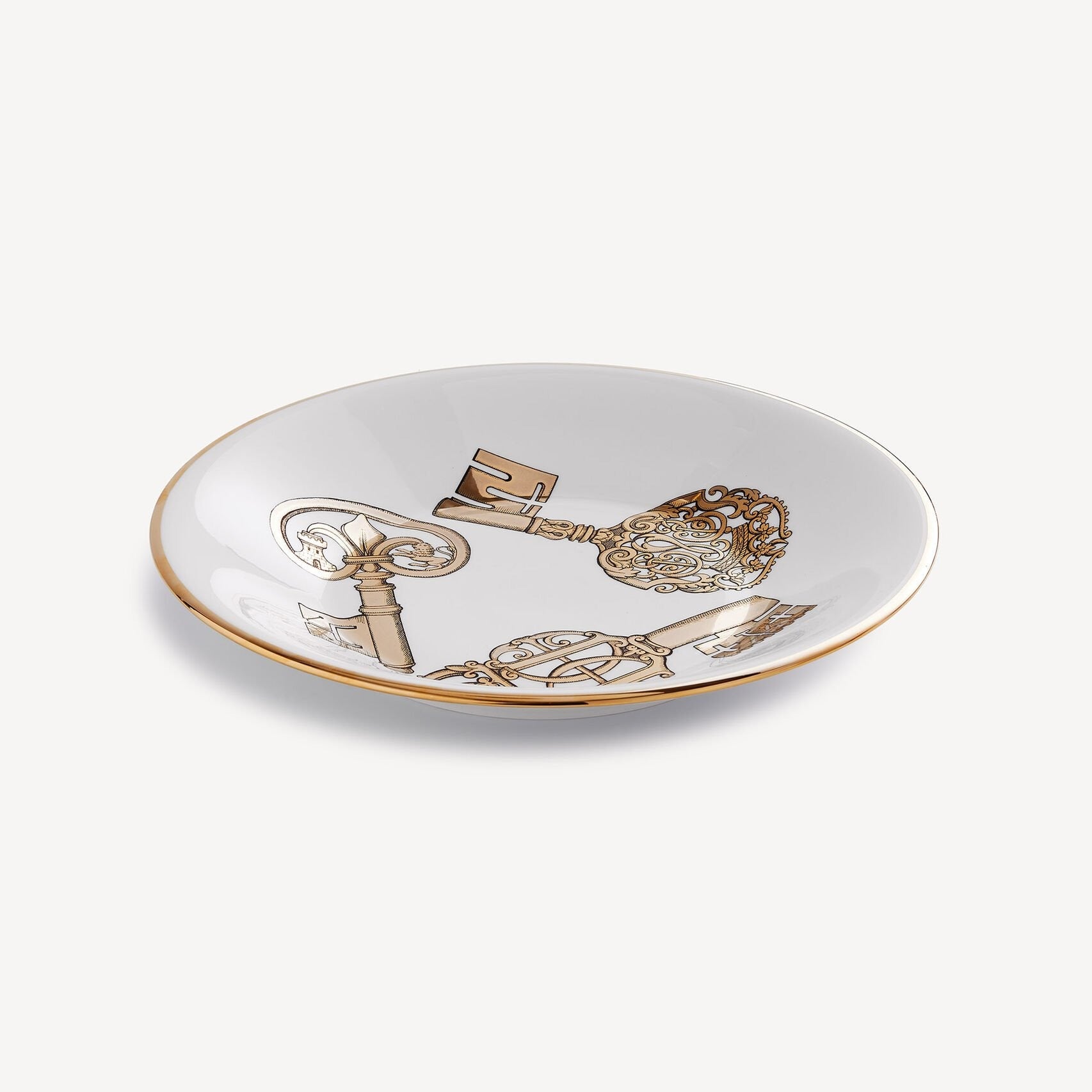 Chiavi porcelain centrepiece - Gold