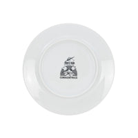 Assiette en porcelaine - Or & Noir & Blanc