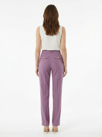 Pantalon de tailleur en laine - Candy Violet