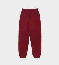 Pantalon de survêtement Vendome à broderie - Merlot
