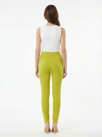Pantalon slim taille haute à plis - Olive Oil