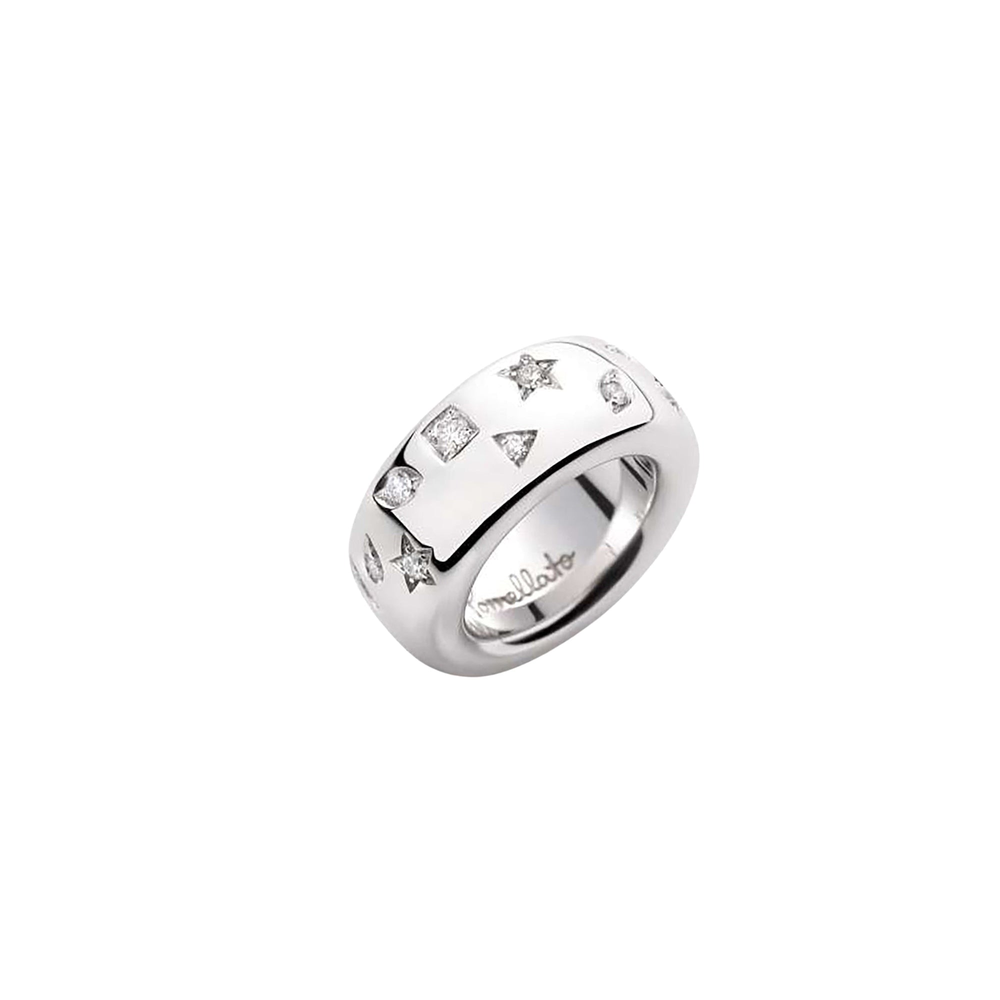 Bague Iconica en Or blanc 18K & Diamant