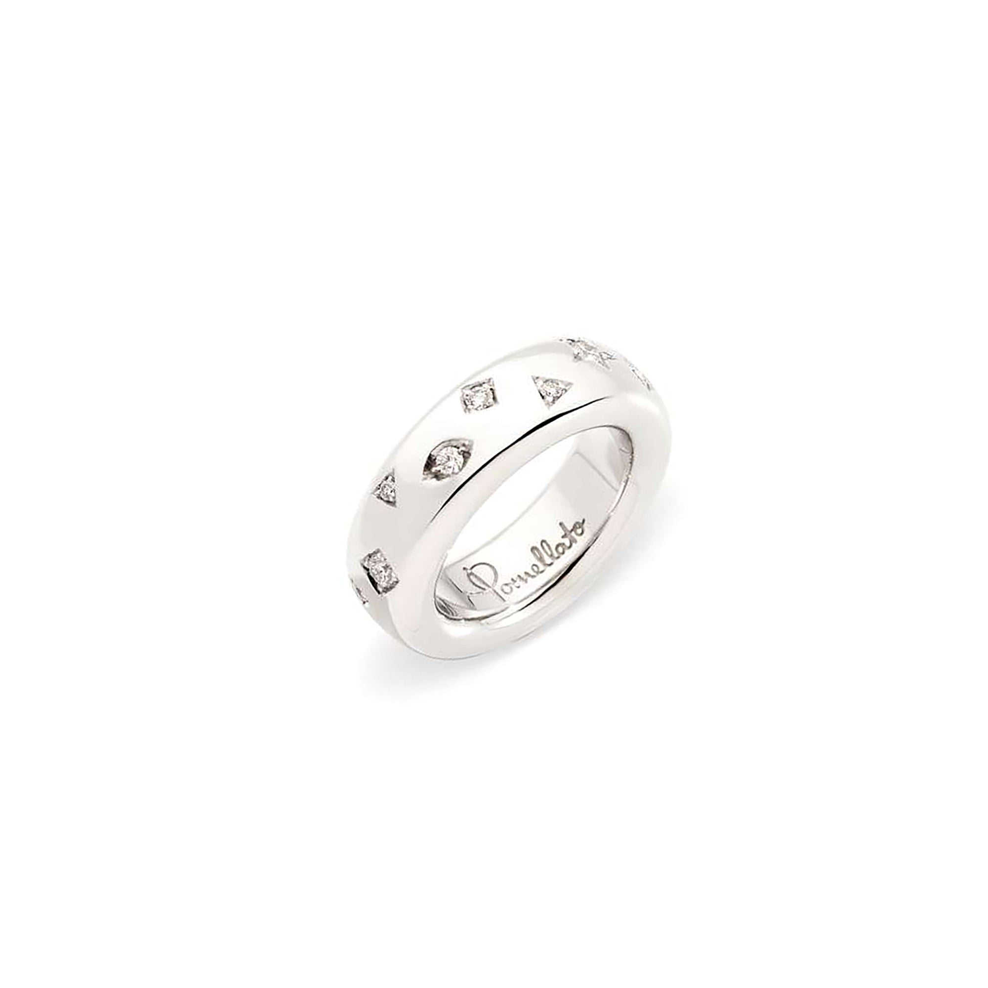 Bague Iconica en Or blanc 18K & Diamant