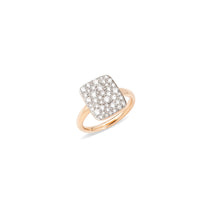 Bague Sabbia en Or rose 18K & Diamant